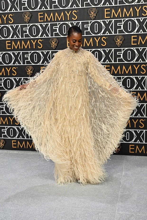 US-ENTERTAINMENT-TV-AWARDS-EMMY-ARRIVALS-RED CARPET
