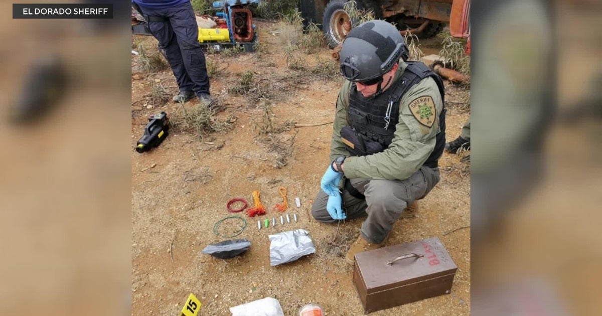 Sheriff: Man placed explosives along roads and highways in El Dorado, Sacramento counties