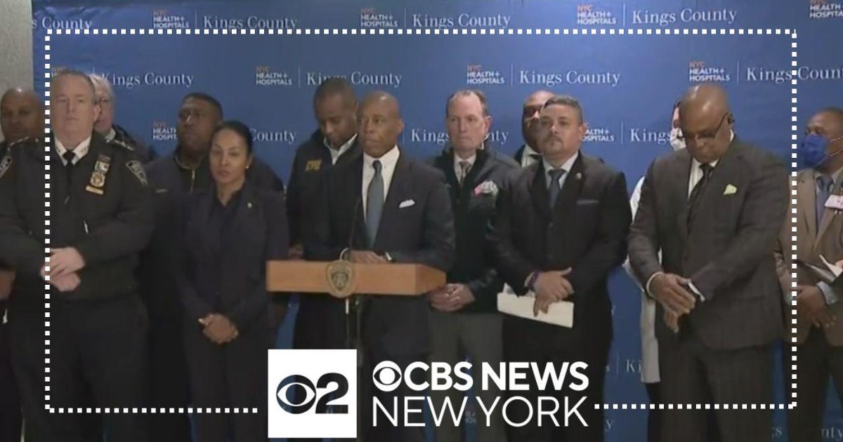 NYPD provides update on 2 officers shot in Brooklyn - CBS New York