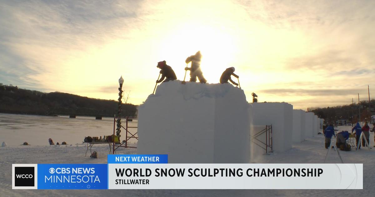 Snow sculptures gather in Stillwater for world championships CBS