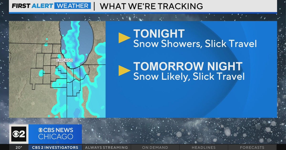 Snow coming overnight, dangerous cold returns this weekend - CBS Chicago
