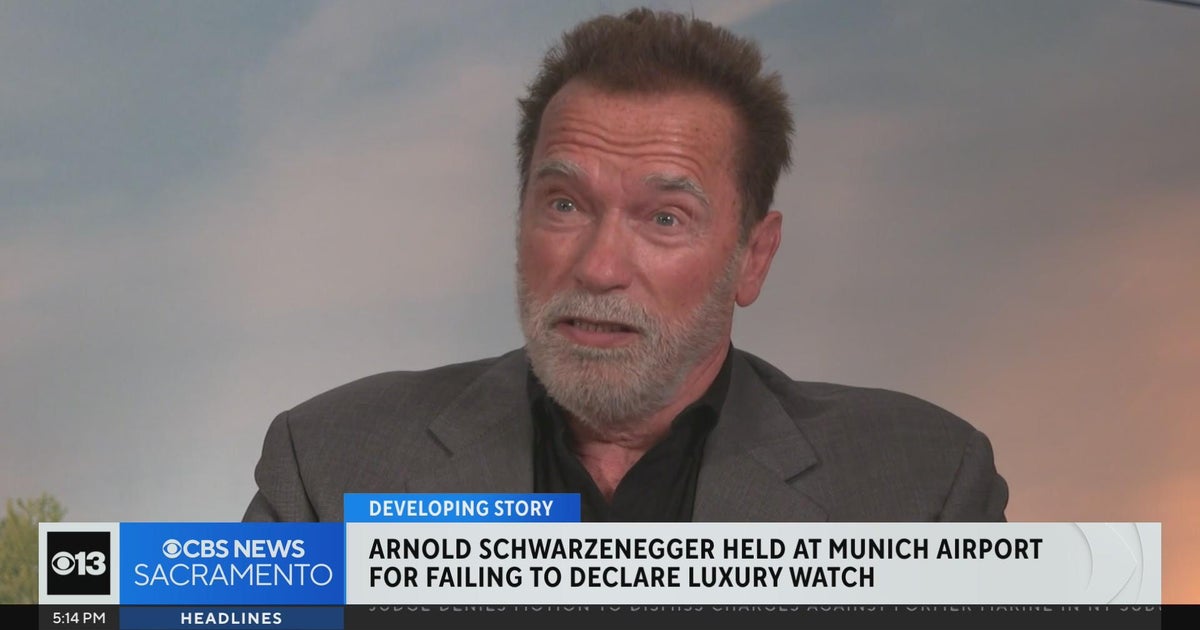 Arnold Schwarzenegger detained at Munich airport over luxury watch
