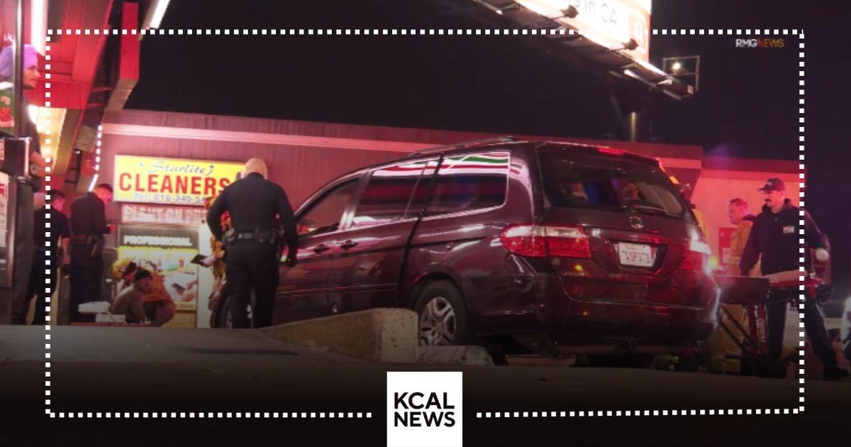 Road rage shooting sends 3 men to the hospital - CBS Los Angeles