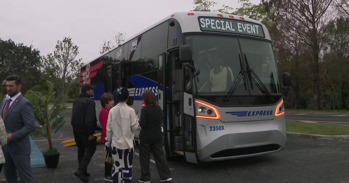 Broward County Transit unveils electric powered categorical mentor bus