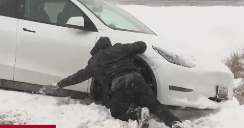 Snow slams into Maryland for the second time in 2024 - CBS Baltimore