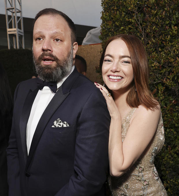 Emma Stone and director Yorgos Lanthimos on "Poor Things" - CBS News