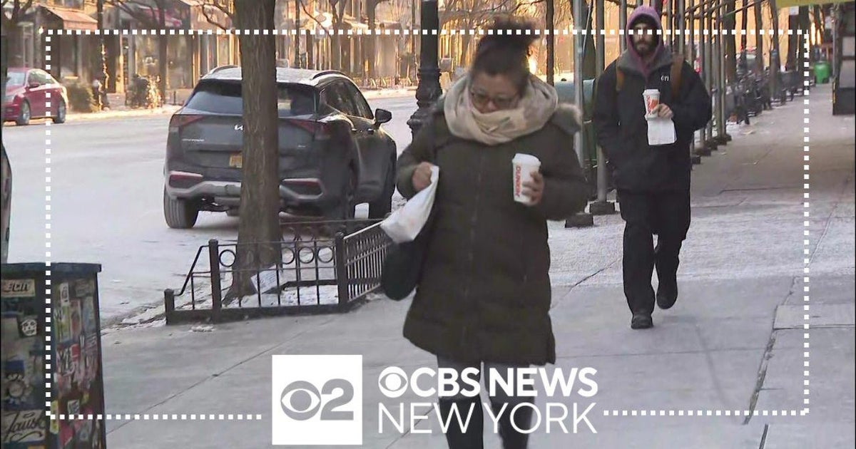 Cold weather warnings persist amid frigid temps New York City - CBS New ...
