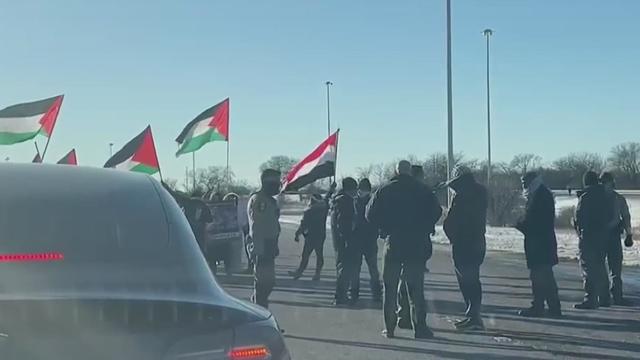 Pro Palestine Protest I-55 