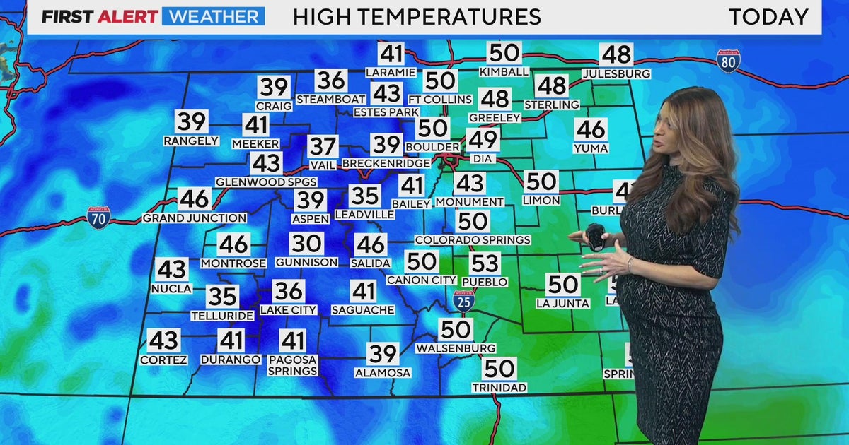 Colorado weather: Mild mannered Monday with a few mountain flurries ...