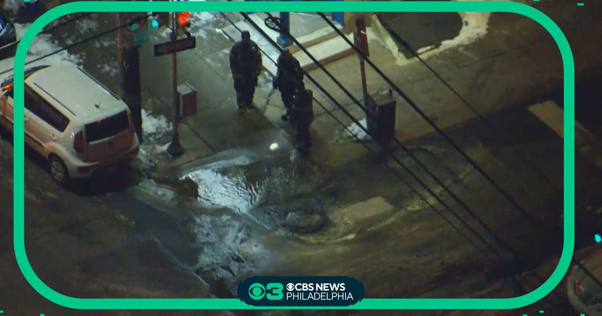 Crews responding to water main break in Philadelphia's Fairmount ...