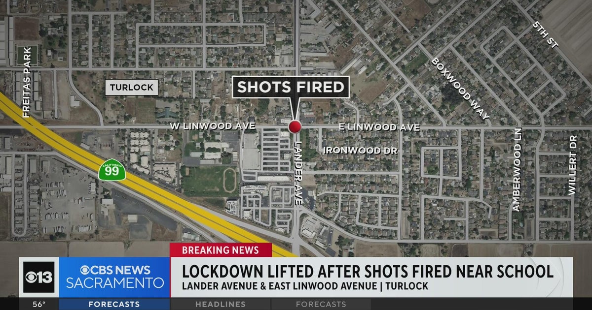 Lockdown lifted after shots fired near Turlock school