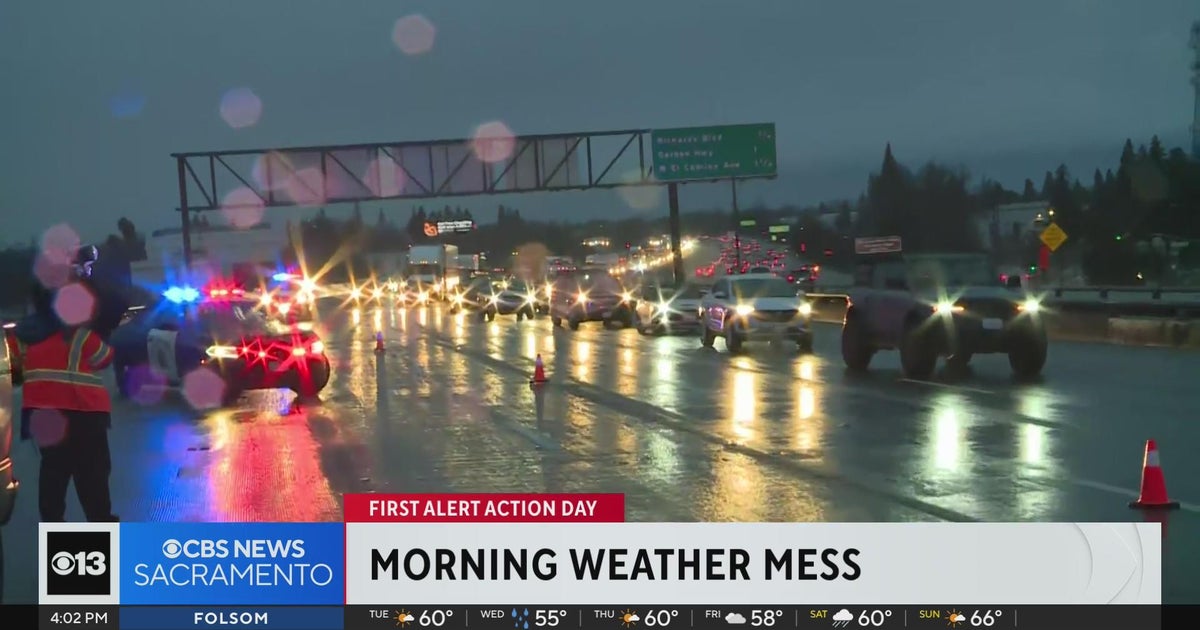 Weather makes for morning mess for commuters across Sacramento-area