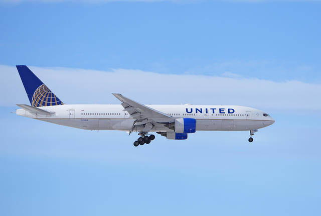 United Airlines flight from Las Vegas to Washington D.C. diverted