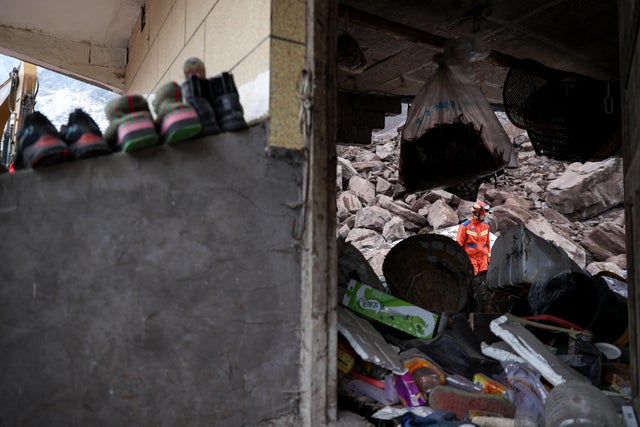 CHINA-ACCIDENT-LANDSLIDE 