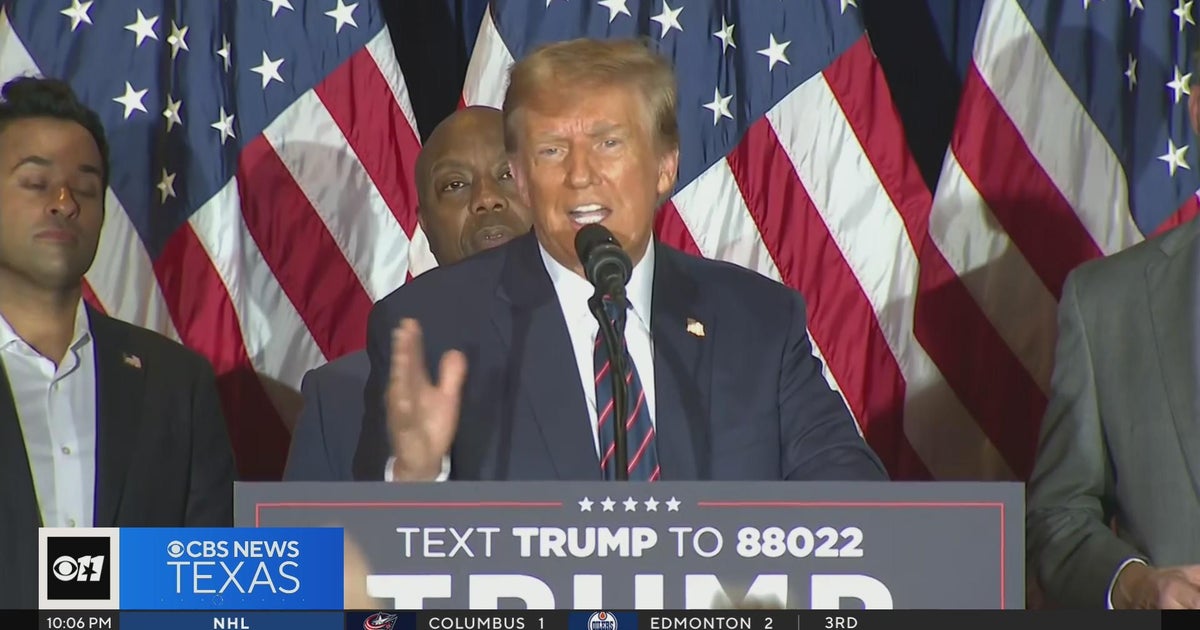 Trump wins New Hampshire Republican primary - CBS Texas