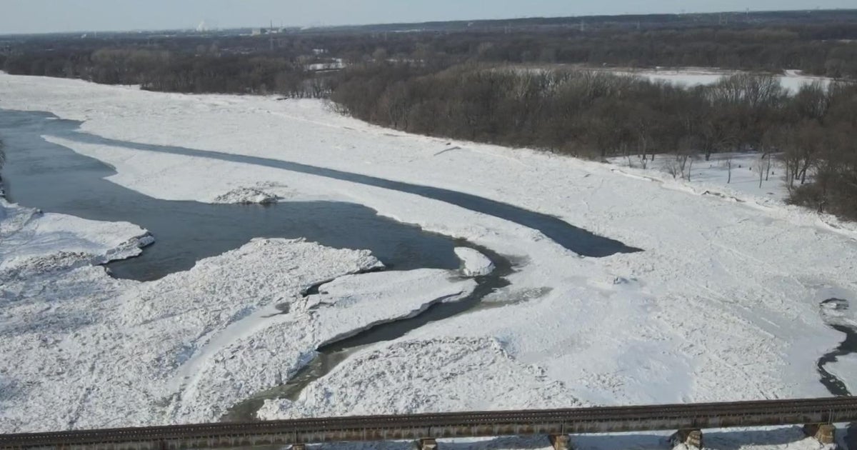 Melting ice on Kankakee River poses flooding risk for residents 50 ...