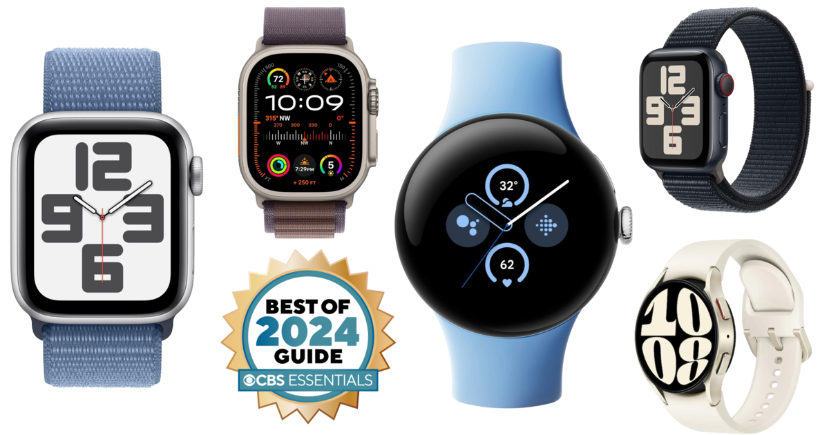 The 5 best smartwatches for 2024 - CBS News