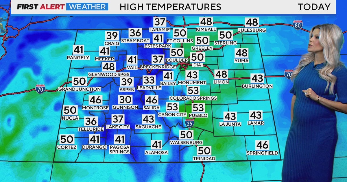 Warm And Dry Before End Of Week Snow Chance - CBS Colorado