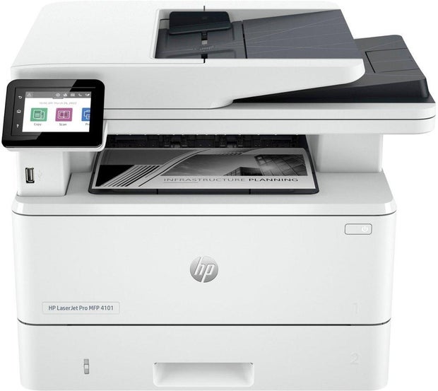 Impressora a laser multifuncional HP LaserJet Pro MFP sem fio preto e branco