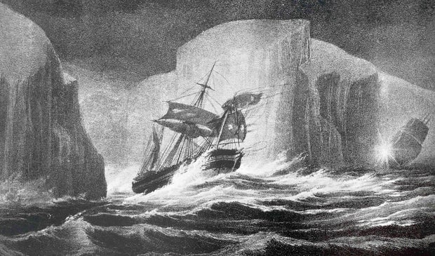 HMS Erebus took part in the Ross expedition of 1839-1843.