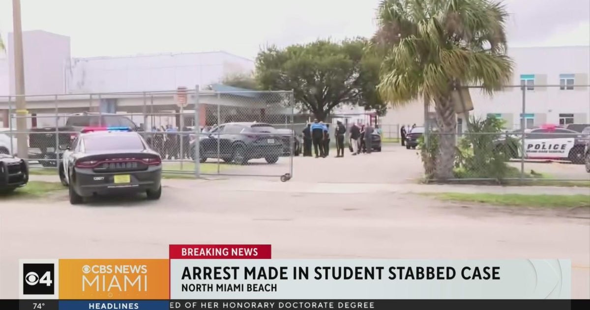 North Miami Seaside High student accused of stabbing classmate now in law enforcement custody