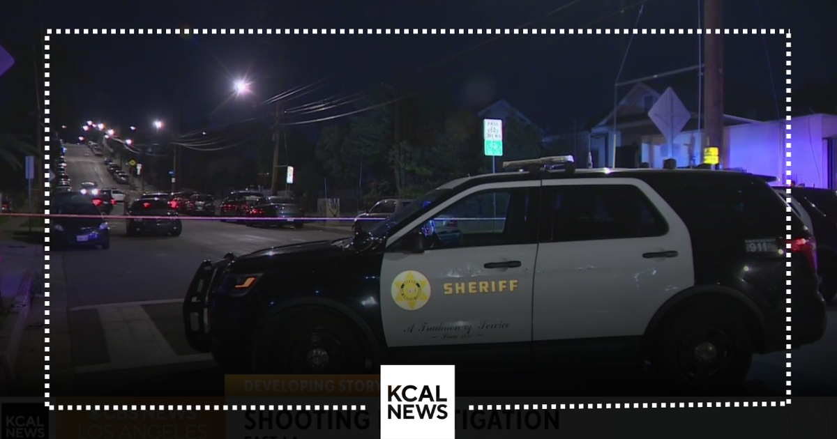 Man critically wounded after shooting in East LA - CBS Los Angeles