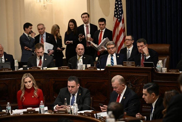 The House Homeland Security Committee meets to mark up impeach articles for Homeland Security Secretary Alejandro Mayorkas on Jan. 30, 2024.