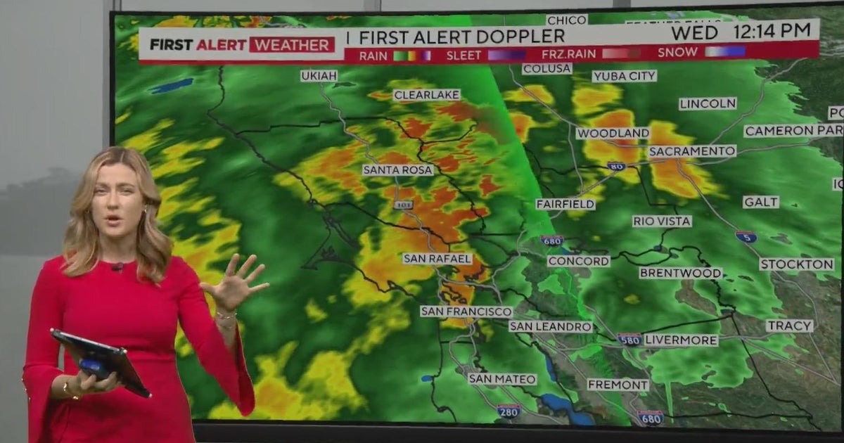 Wednesday afternoon First Alert Weather forecast 1/31/24 - CBS San ...