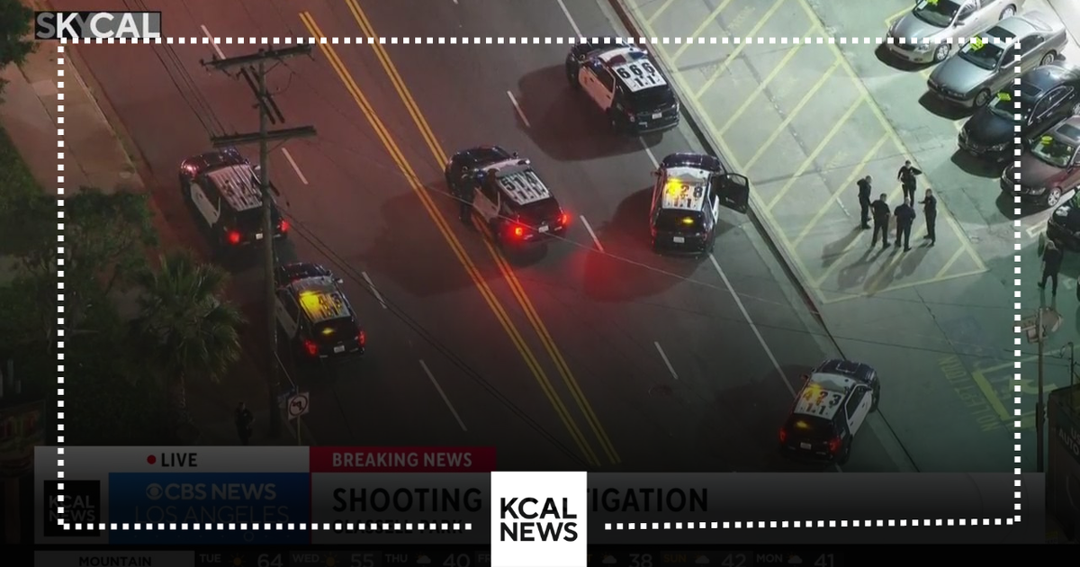 Two wounded after shooting in Glassell Park - CBS Los Angeles