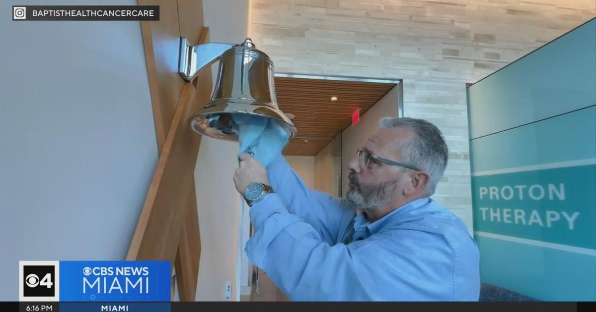 South Florida male keeps clinic bell in tip top affliction for most cancers survivors and to honor his father