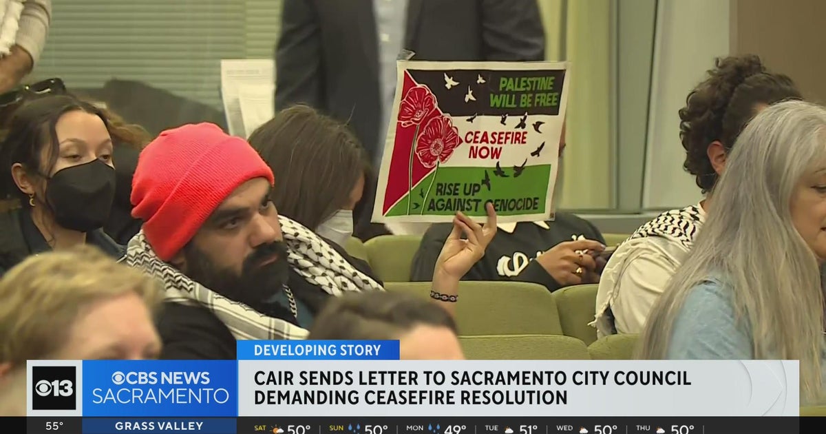 CAIR sends letter to Sacramento City Council demanding ceasefire in Gaza