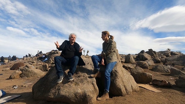 Jerry Shuster and Sharyn Alfonsi
