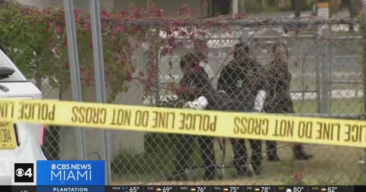 Person found fatally shot near Opalocka elementary school CBS Miami