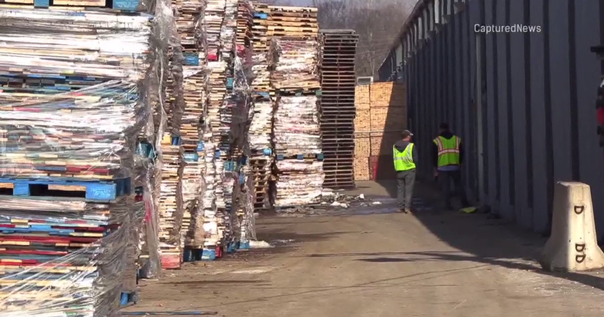 Worker injured when pallets fall on him at north suburban facility