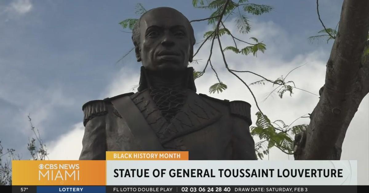 Black Background Thirty day period: Typical Toussaint Louverture statue in Small Hait