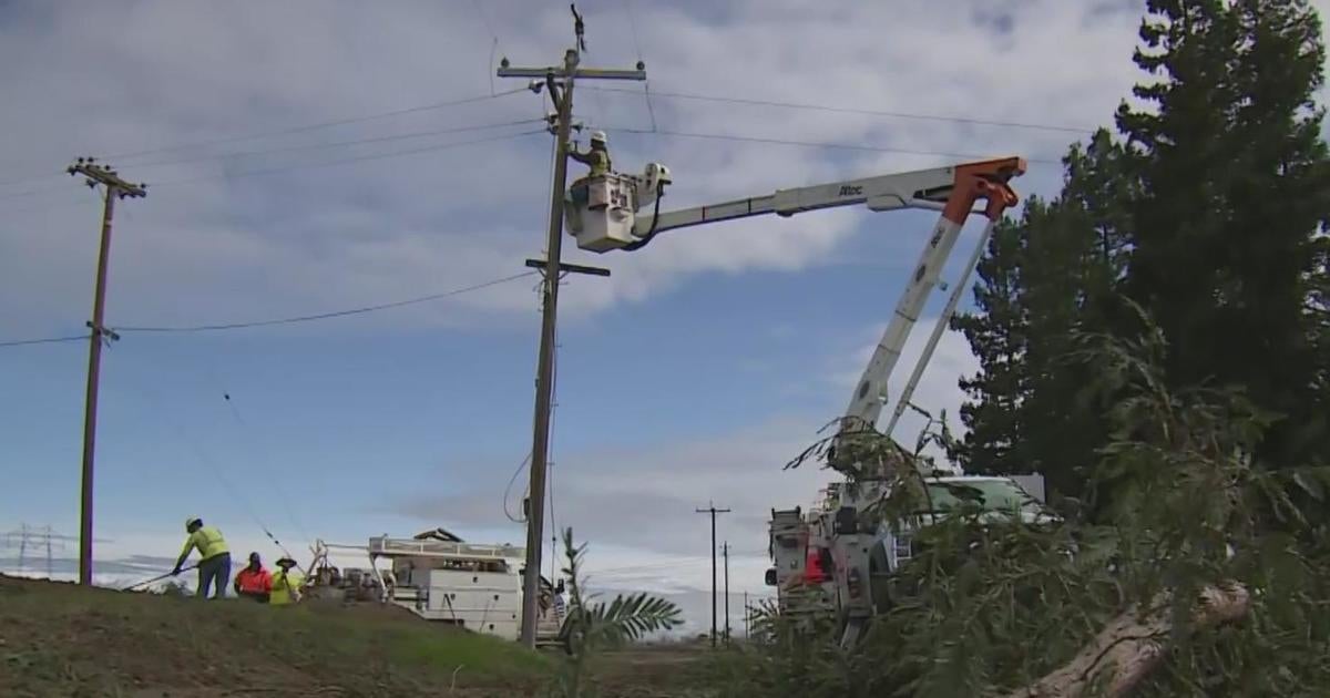 PG&E Racing To Restore Power To Thousands In Northern California ...