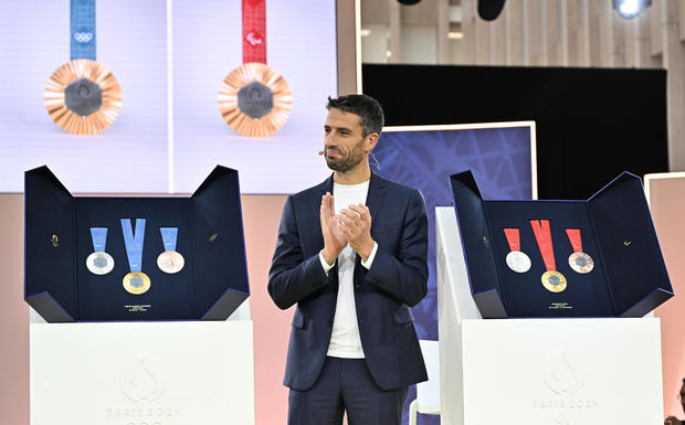 Paris 2024 Olympic and Paralympic Games medals presentation 