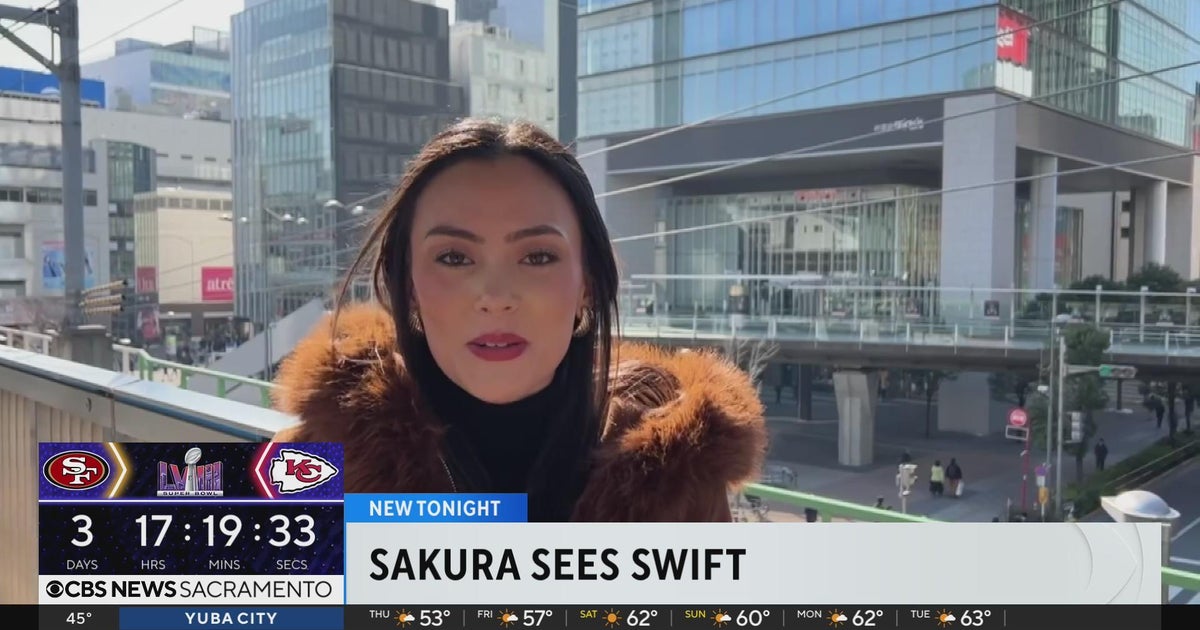 Sakura sees Taylor Swift in Japan