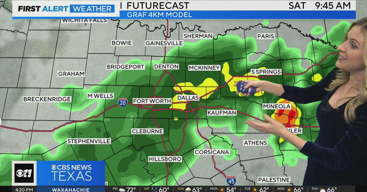 Rain is on the way for Super Bowl Sunday - CBS Texas
