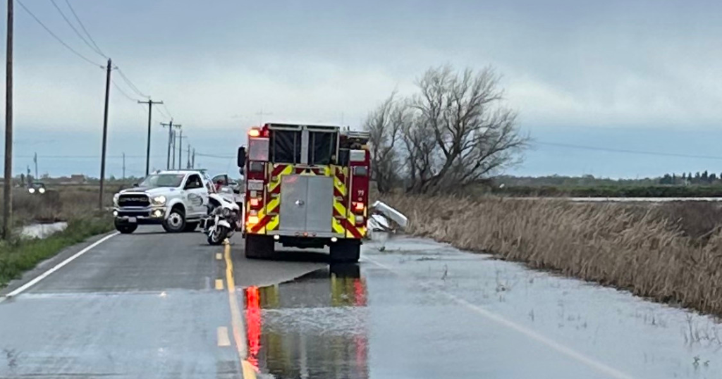 Driver dies after traveling through flooded Placer County road