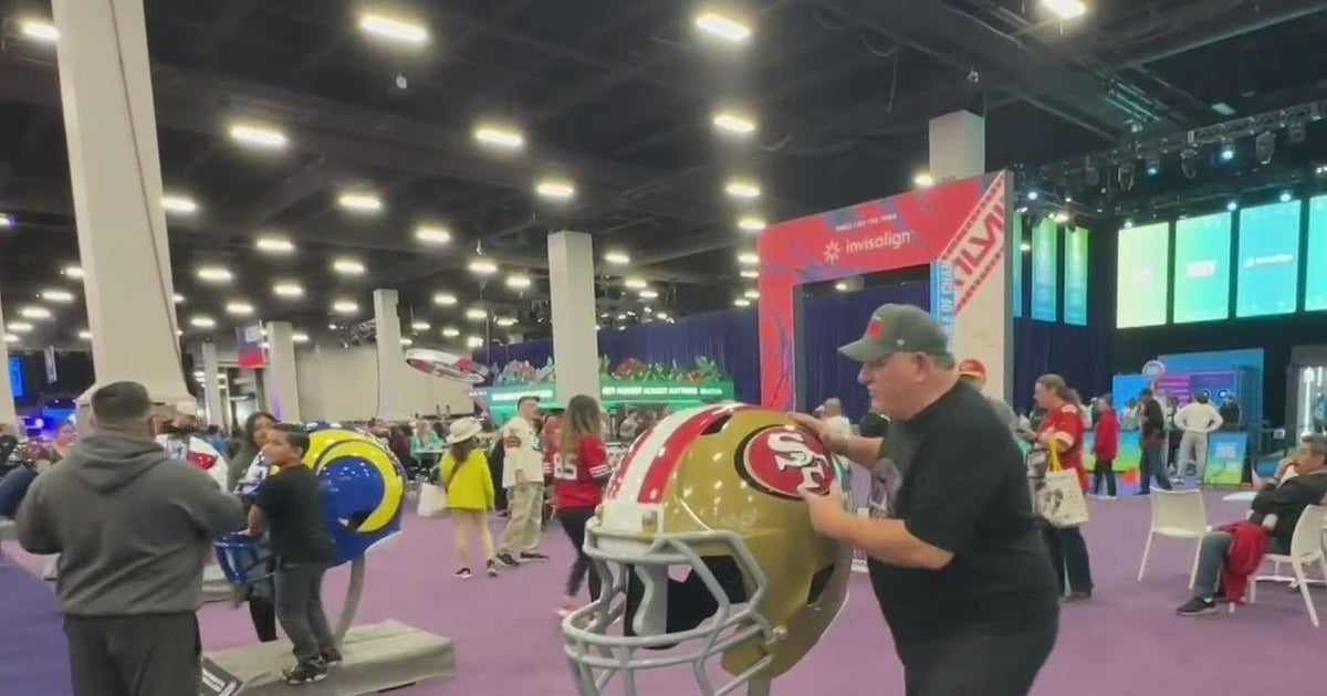 Super Bowl LVIII fan experience a draw for all ages CBS San Francisco