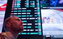 Football fans try their luck wagering Super Bowl bets 