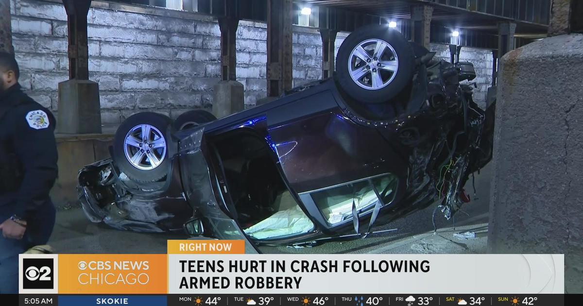 Teenage Robbery Suspects Arrested After Serious Crash On Chicago's ...