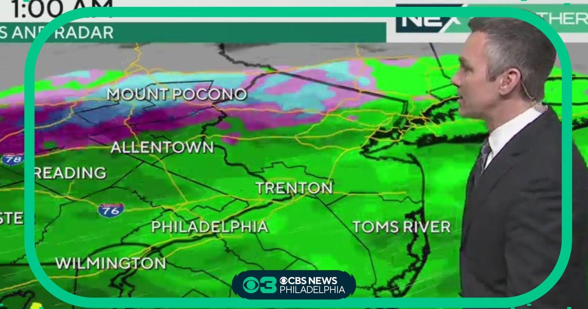 NEXT Weather: Tracking another winter storm - CBS Philadelphia