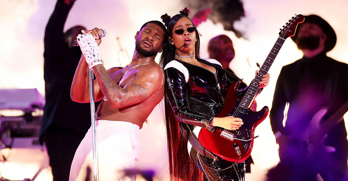 What songs did Usher sing for his 2024 Super Bowl halftime show? See ...