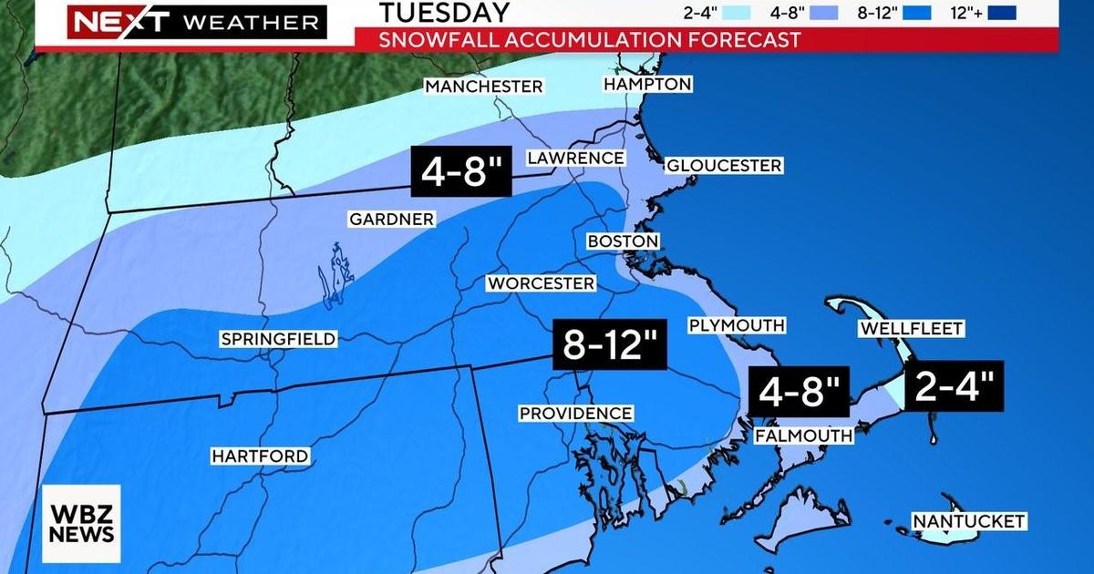 Winter returns with widespread snowfall across much of Massachusetts