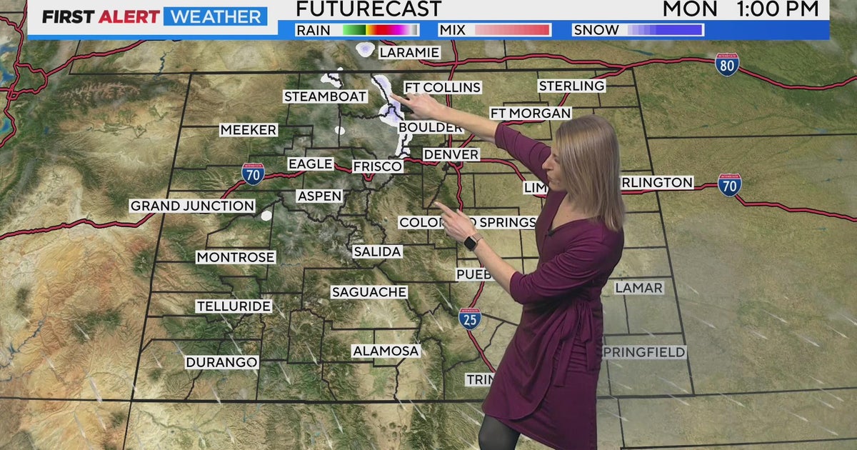 Mild Start to the Work Week - CBS Colorado