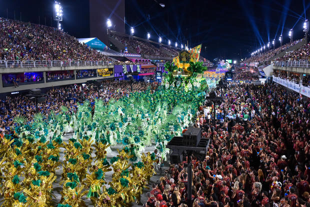 Second day of Samba Schools Parade in Rio de Janeiro 