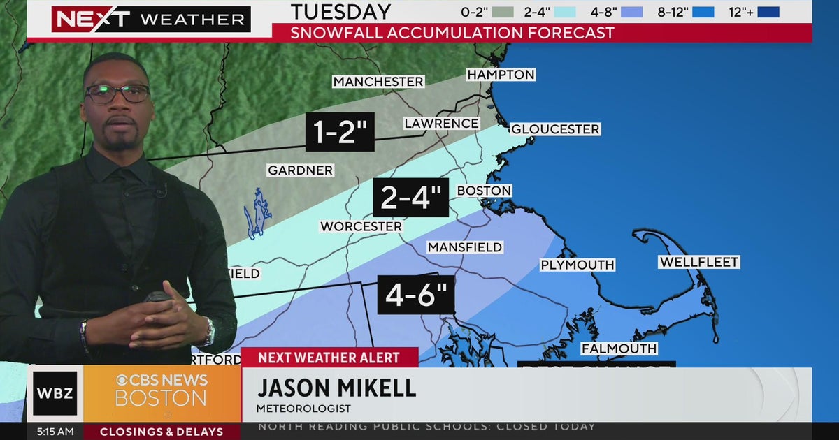 Next Weather: WBZ morning forecast for February 13, 2024 - CBS Boston