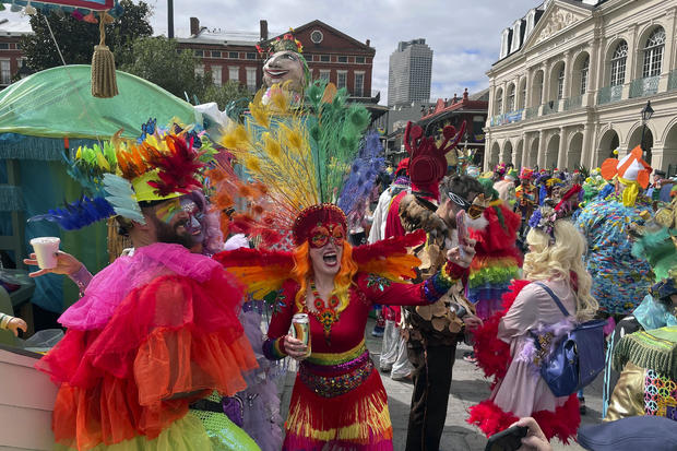 Mardi Gras in New Orleans 